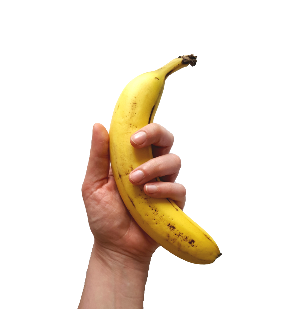 one hand placing a pill in another hand